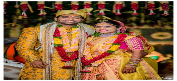 Naveen Reddy weds Mounika Reddy